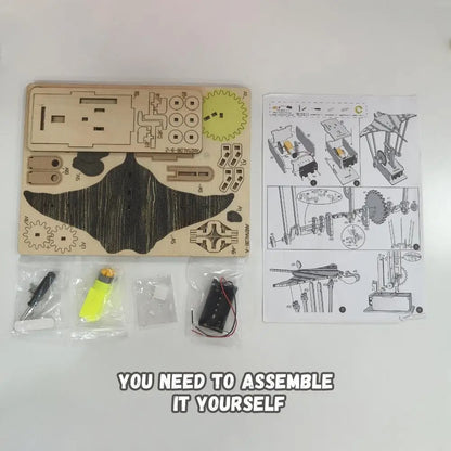 Handmade Wooden Manta Ray